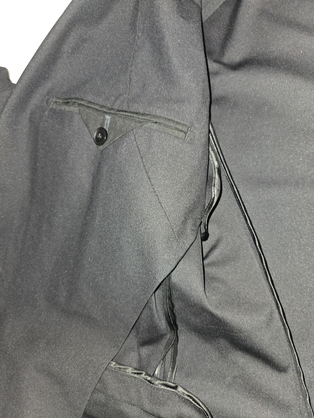 NWT Sene Studio Soho Flex Men's Black Two-Button Tailored Blazer. 40L - Picture 14 of 16